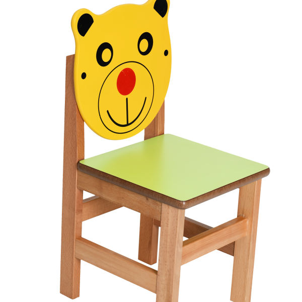 Figürlü Ahşap Sandalye
