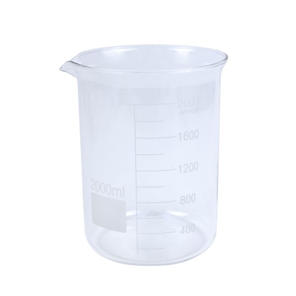 BEHERGLAS 2000 ML KISA FORM