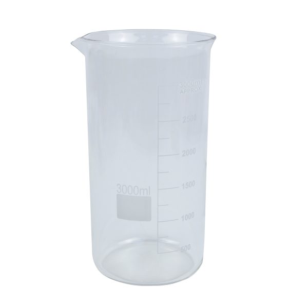 BEHERGLAS 3000 ML UZUN FORM
