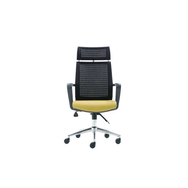Ardora Çalışma Sandalyesi (Siyah Kromaj)