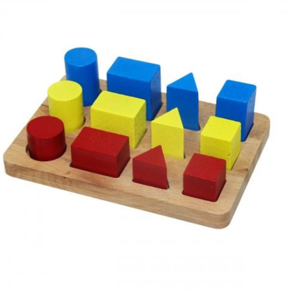 Ahşap Geometrik Sıralama