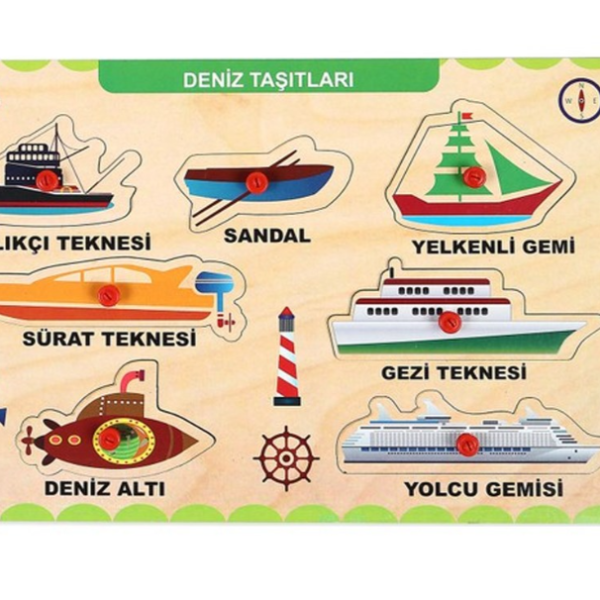 Ahşap Tutmalı Taşıtlar Deniz